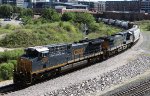 CSX 7234 & 7227 lead train F741-03 southbound